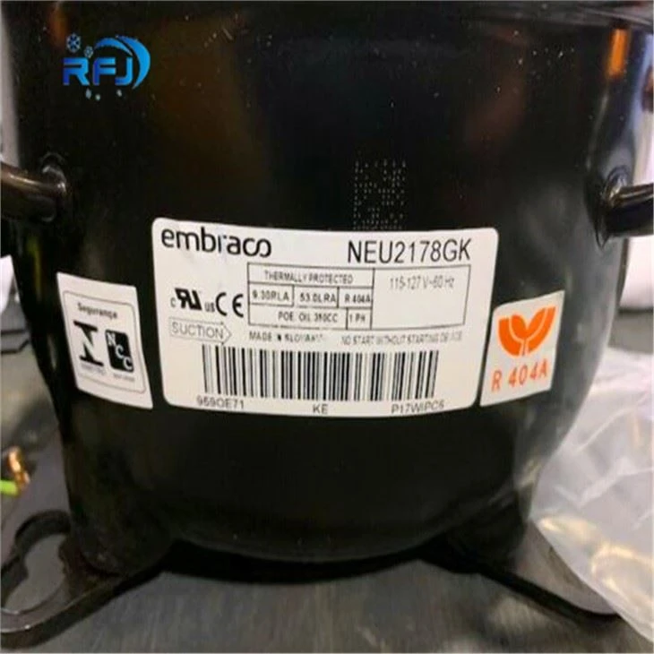R404a 1HP 230V Embraco Compressor