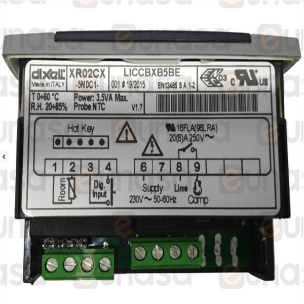 Dixell hűtési hőmérséklet alkatrész kompresszor HVAC-hoz